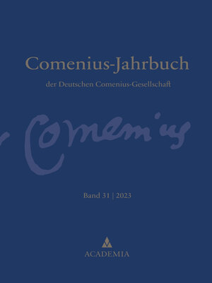 cover image of Comenius Jahrbuch